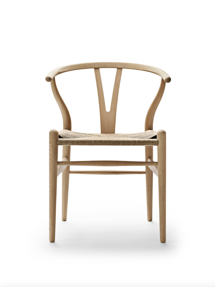 CH24 Wishbone Chair Oak Soap - CARL HANSEN