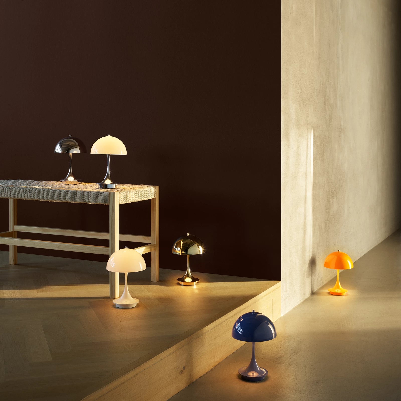 Panthella Portable Chrome - LOUIS POULSEN