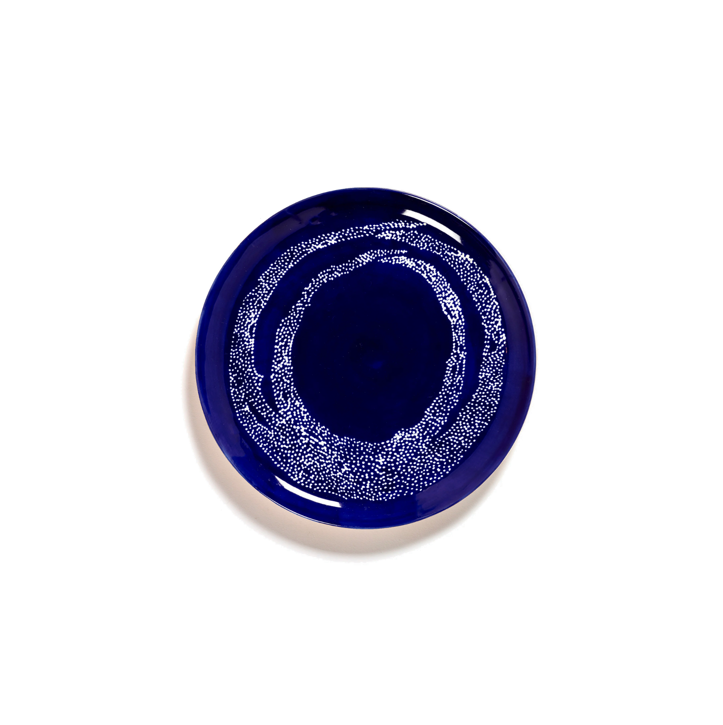 Feast Tableware Dinner plate dark blue/white dots - SERAX