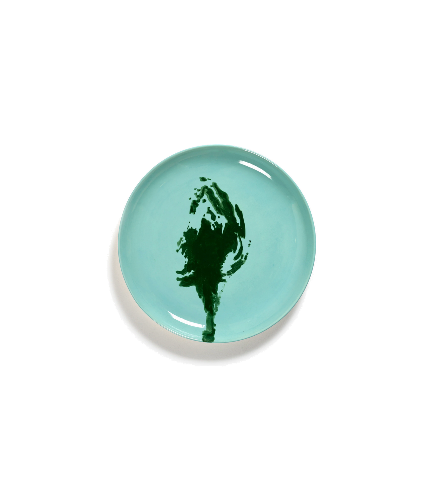 Feast Tableware Starter plate azure/green artichoke - SERAX