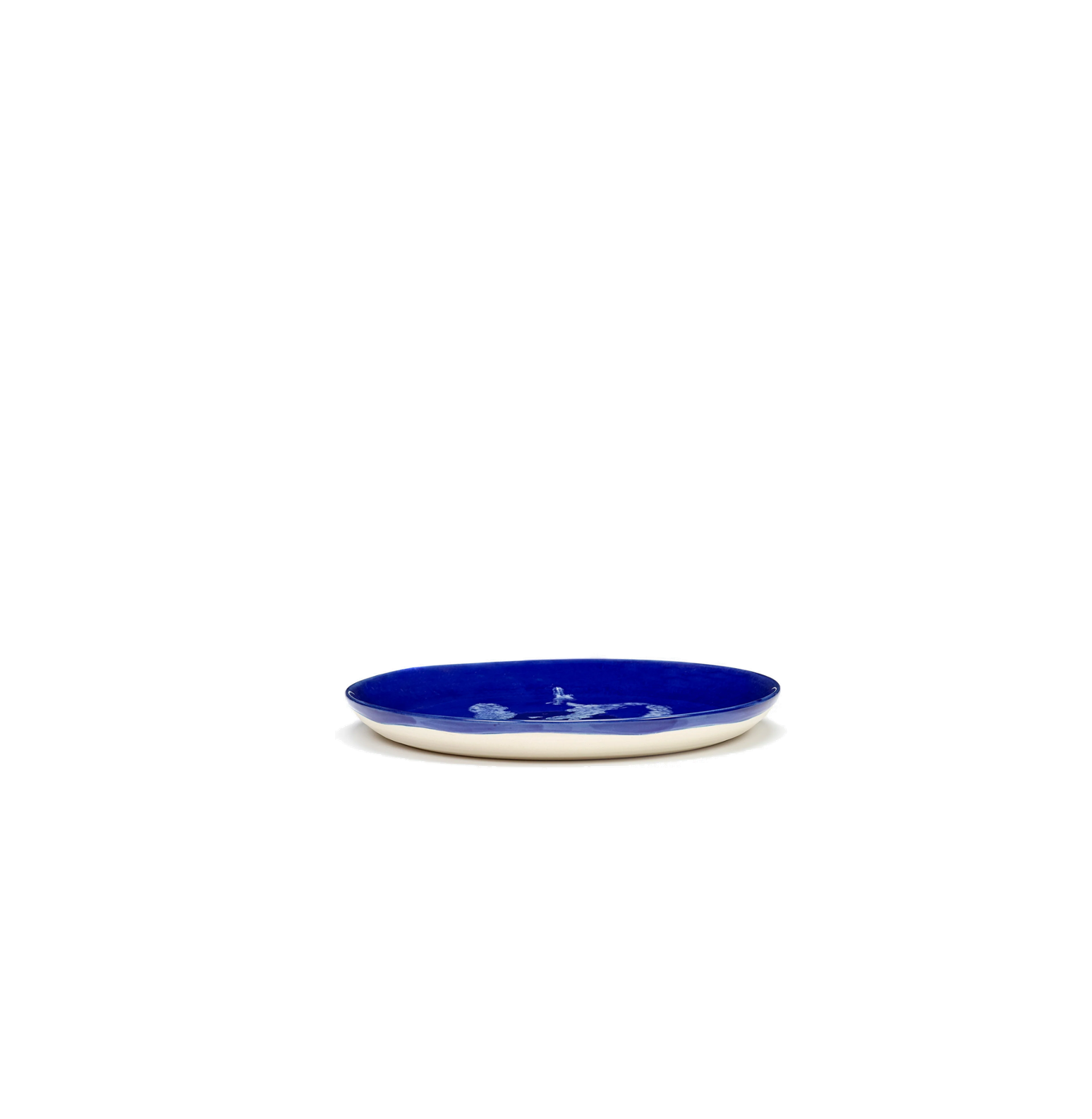 Feast Tableware Breakfast plate darkblue/white pepper - SERAX