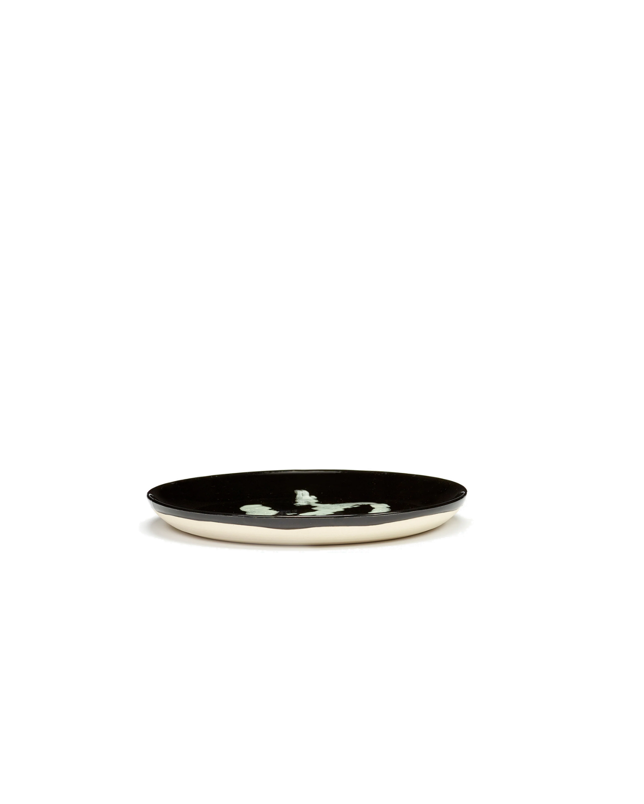 Feast Tableware Breakfast plate black/white pepper - SERAX