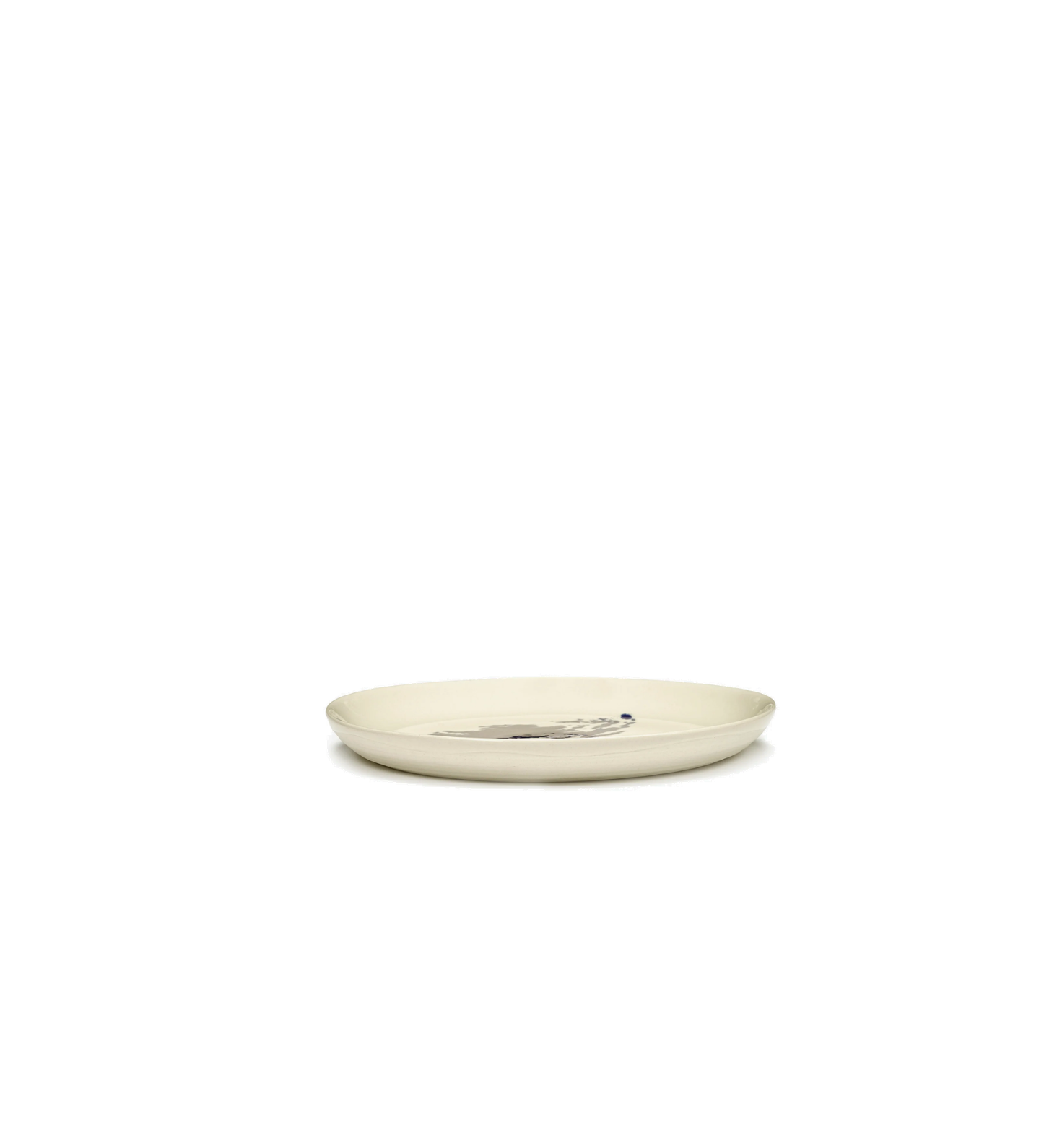 Feast Tableware Breakfast plate off-white/blue artichoke - SERAX