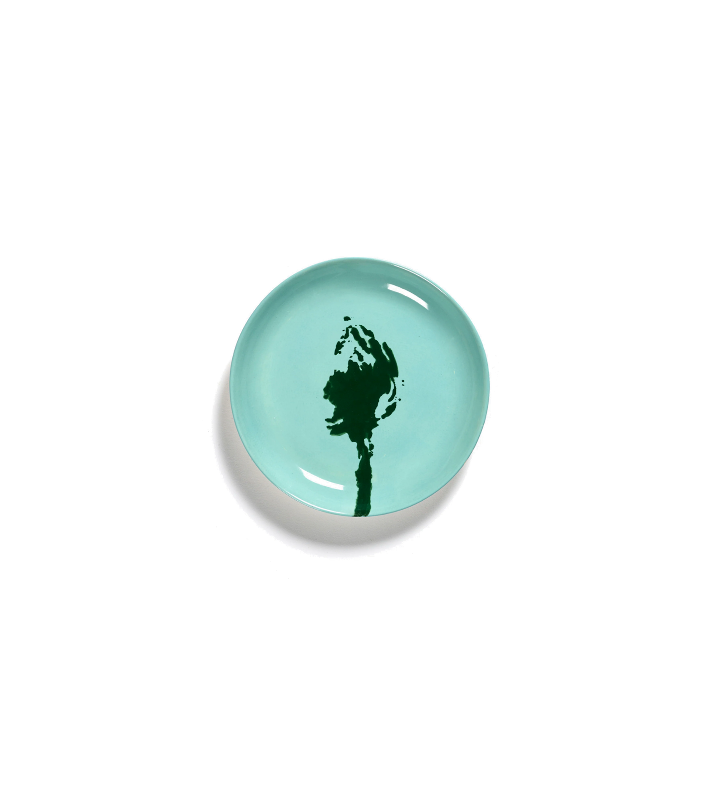 Feast Tableware Dessert plate azure/green artichoke - SERAX