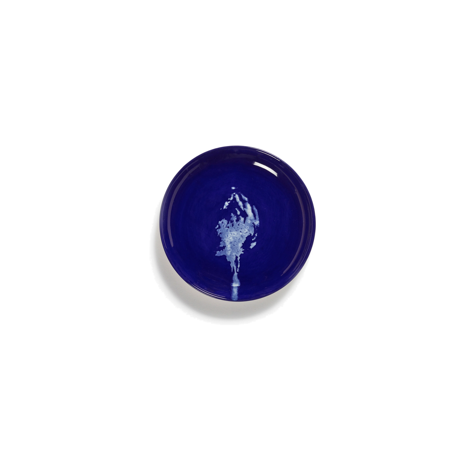 Feast Tableware Dessert plate dark blue/white artichoke - SERAX