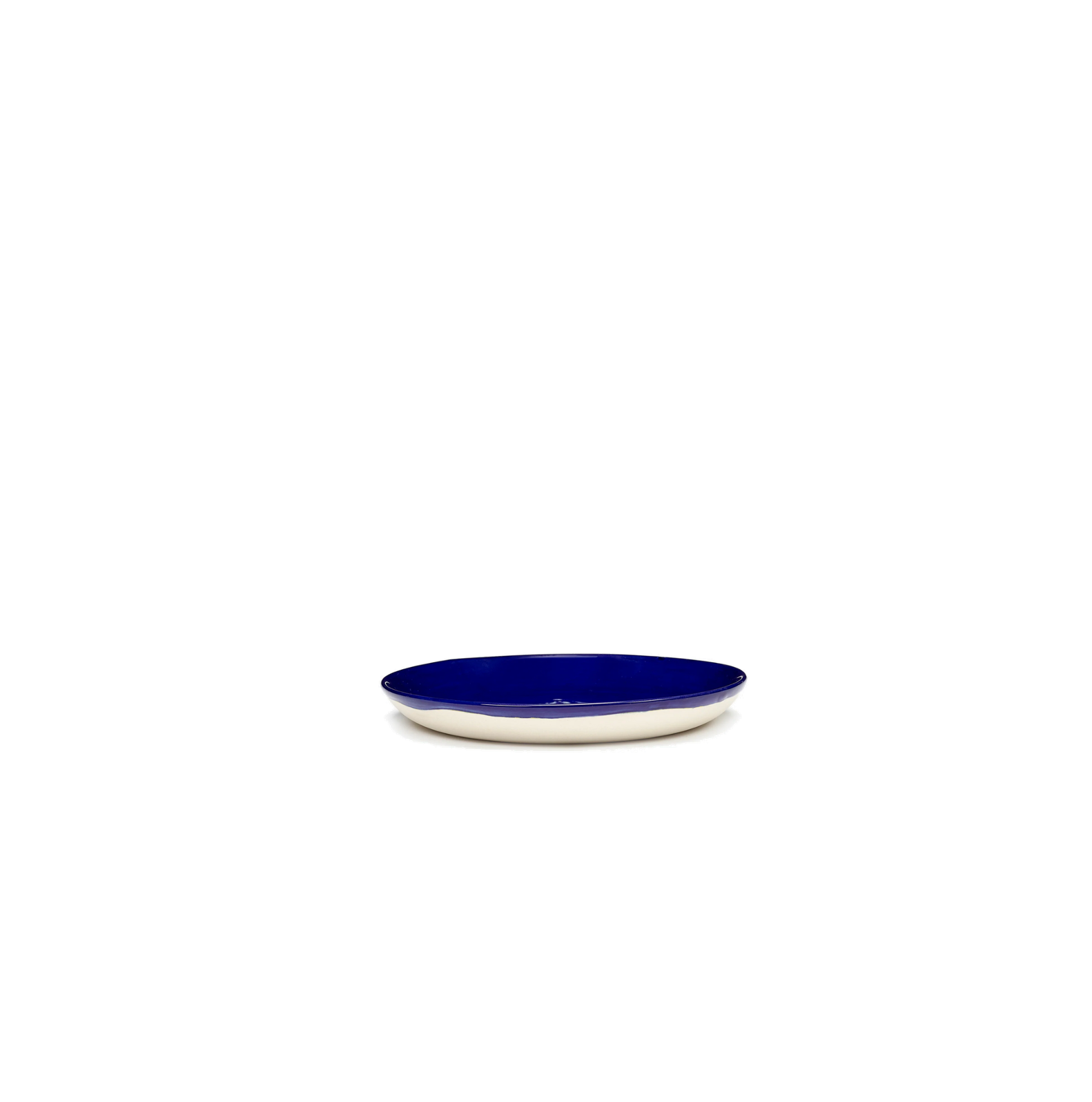 Feast Tableware Dessert plate dark blue/white artichoke - SERAX