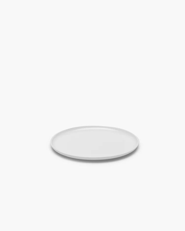Breakfast Plate Low White Base - SERAX
