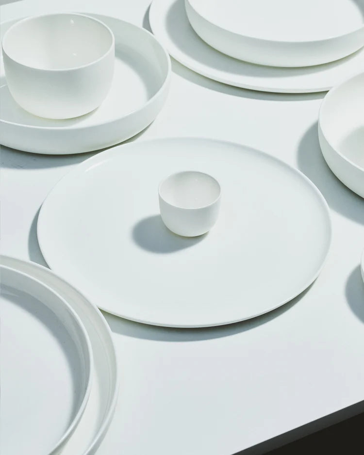 Serving Plate High White Base - SERAX