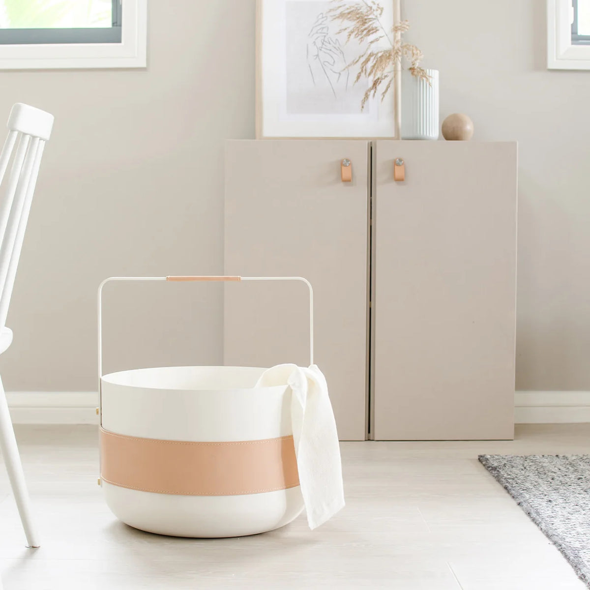 Emma Basket White - ELDVARM