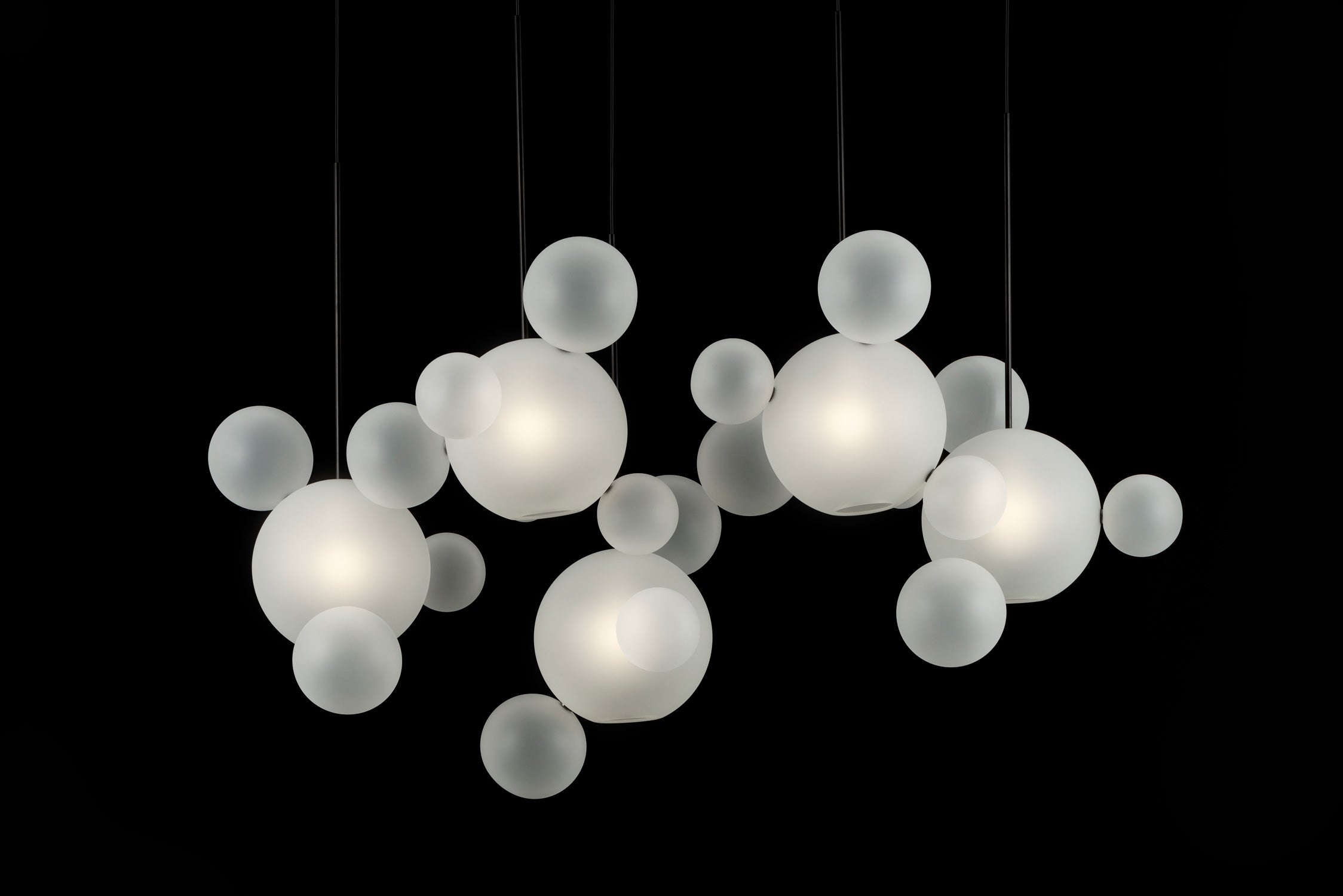 Bolle Frosted Chandelier ZigZag 24 - GIOPATO & COOMBES