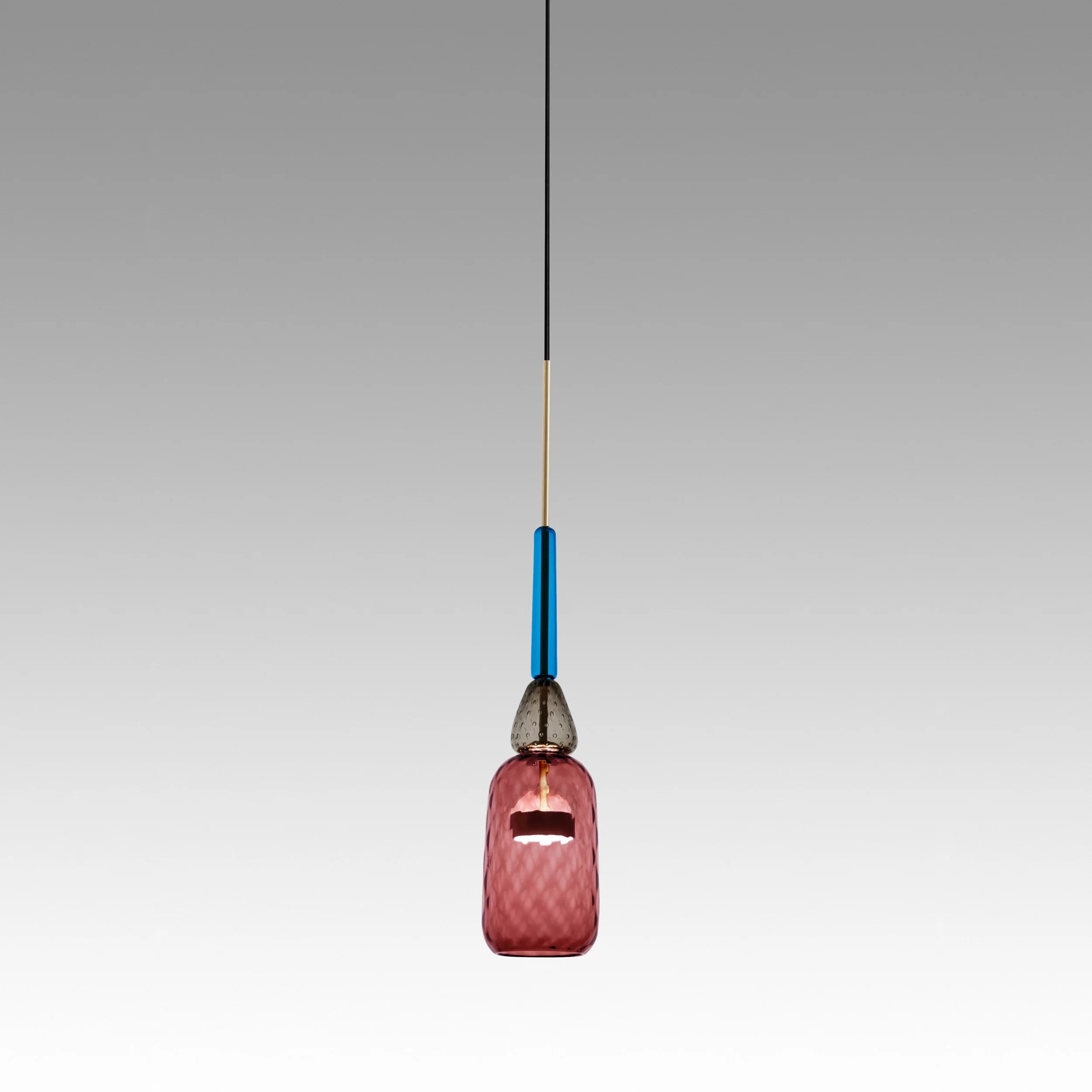Flauti Pendant 02 Amethyst - GIOPATO & COOMBES