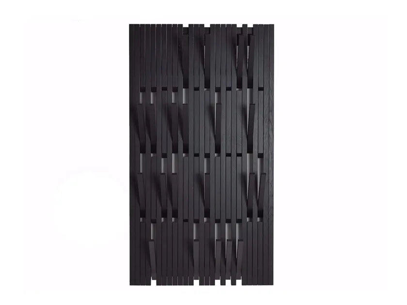 Piano Coat Rack Oak Black - PERUSE