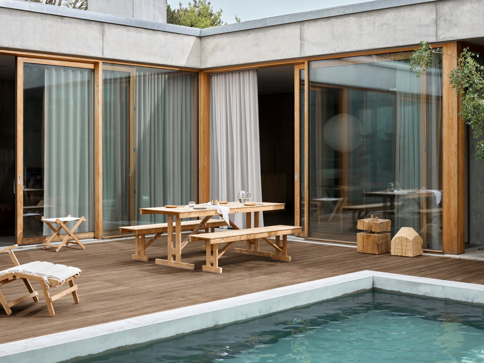 BM1771 Outdoor Table - CARL HANSEN
