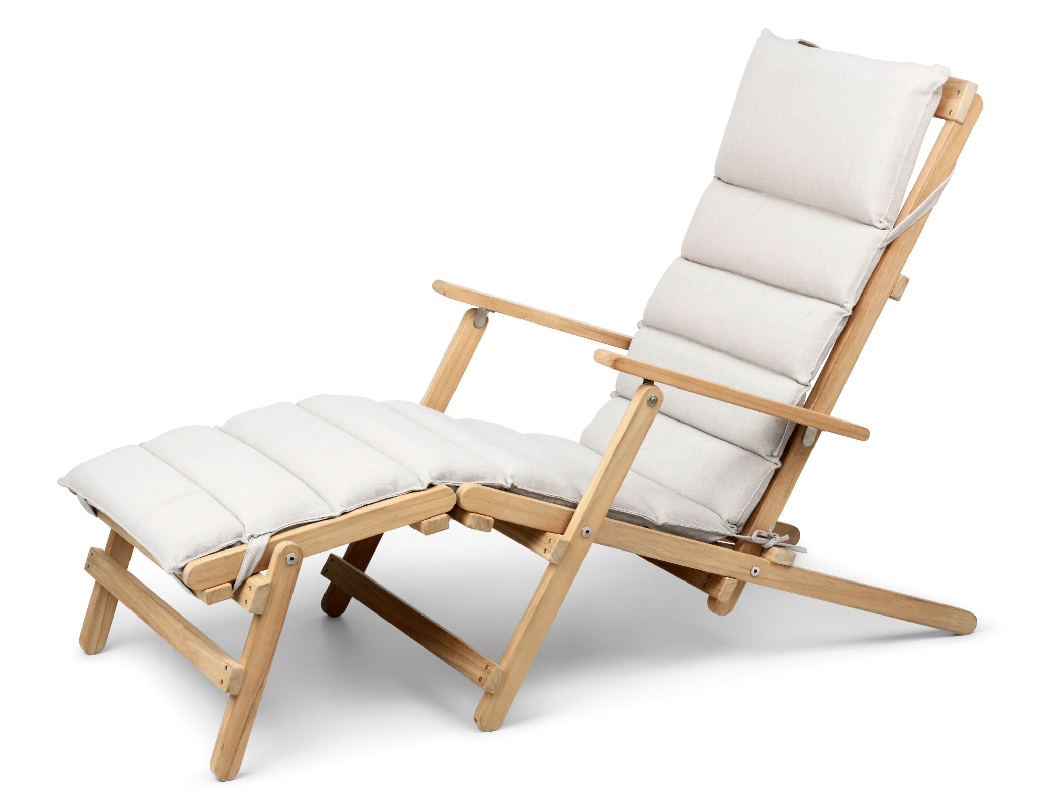 BM5565 Outdoor Deck Chair with Footrest - CARL HANSEN
