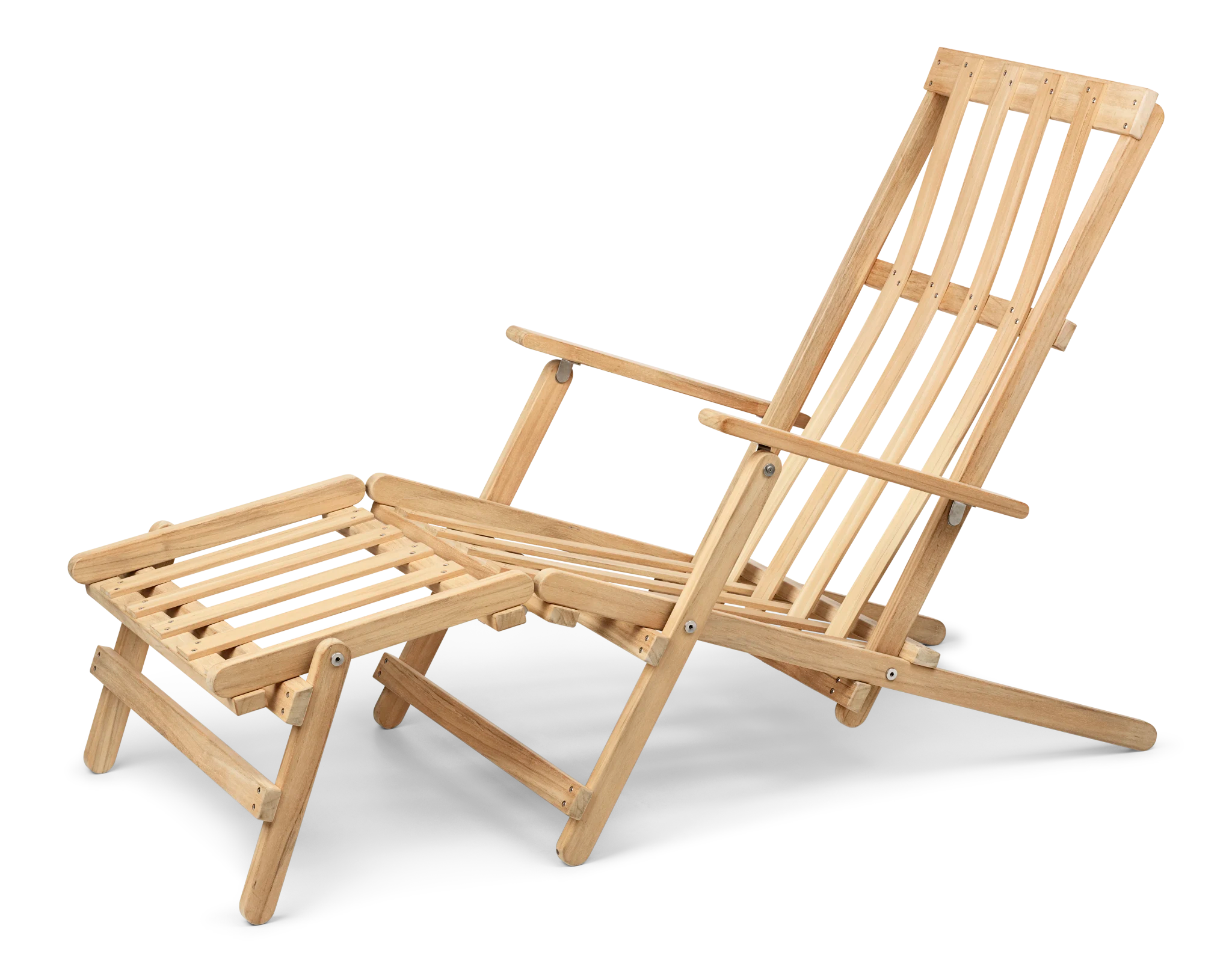 BM5565 Outdoor Deck Chair with Footrest - CARL HANSEN