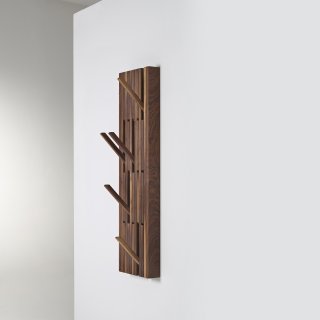 Piano Coat Rack Walnut Small - PERUSE