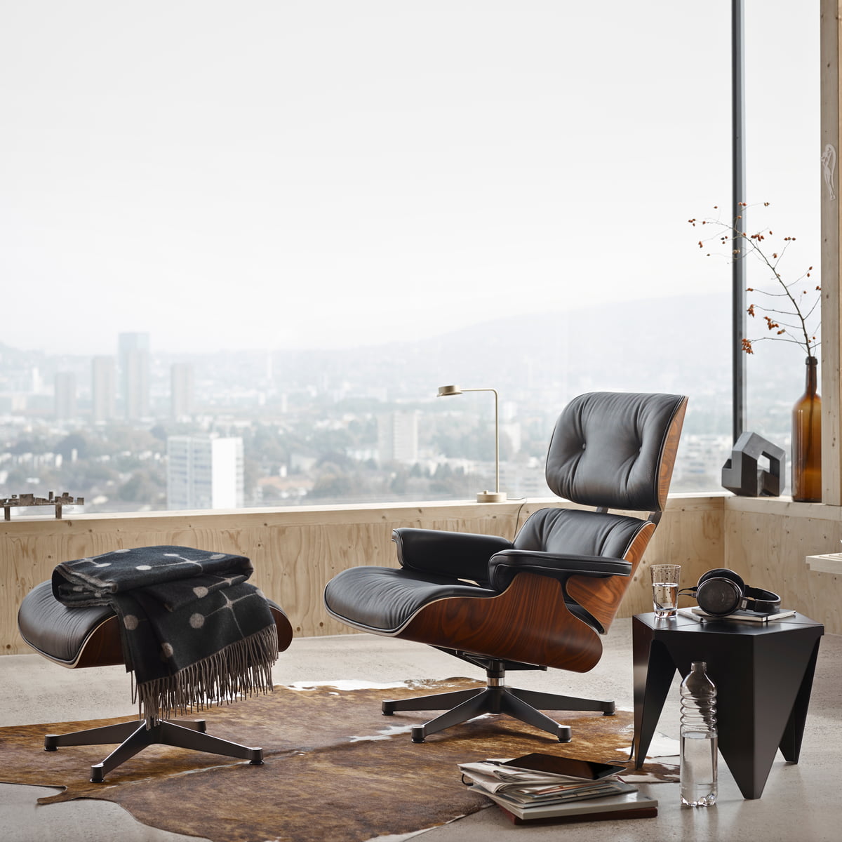 Lounge Chair + Ottoman - VITRA